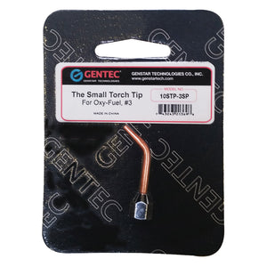 GENTEC 10STP-3SP Oxy-Acetylene/Oxy-Fuel Curved Tip for the Small Torch
