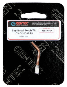 GENTEC 10STP-5SP Oxy-Acetylene/Oxy-Fuel Curved Tip for the Small Torch