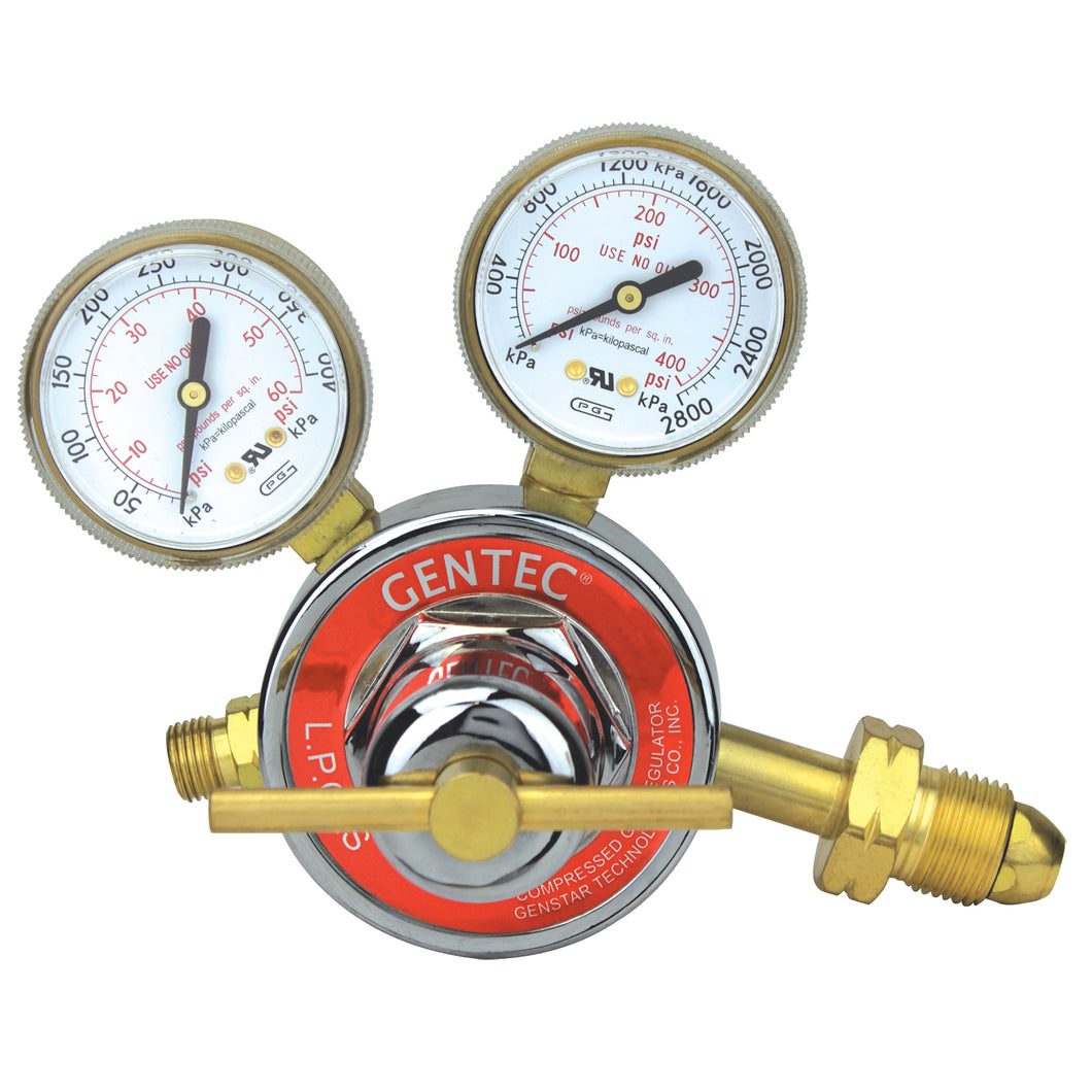 GENTEC 452F-40 Single Stage MD Regulator Propane CGA510